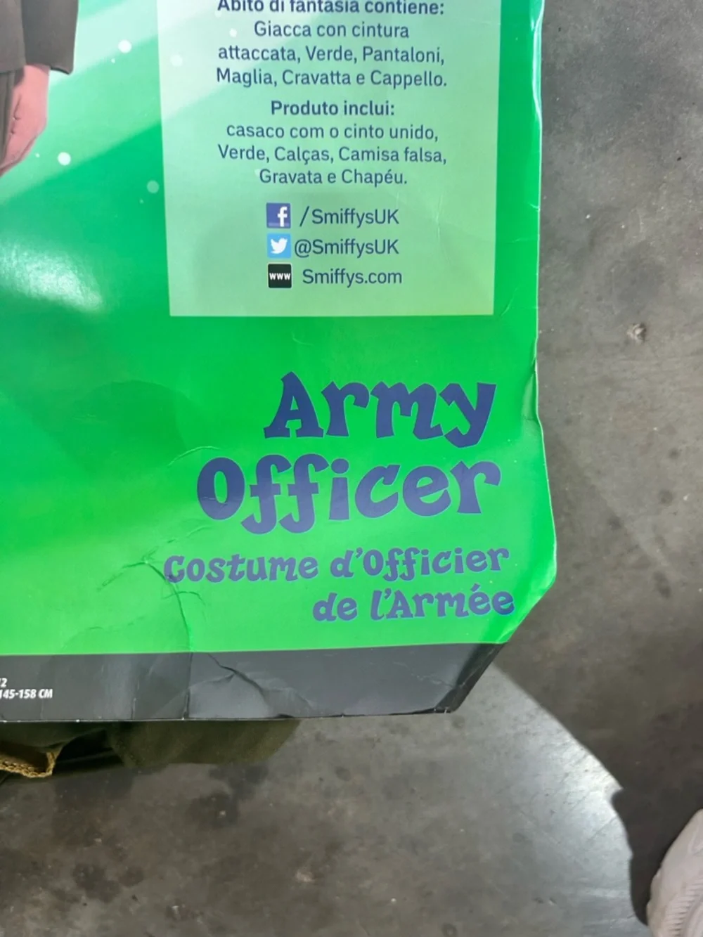 Halloween Costumes army officer
